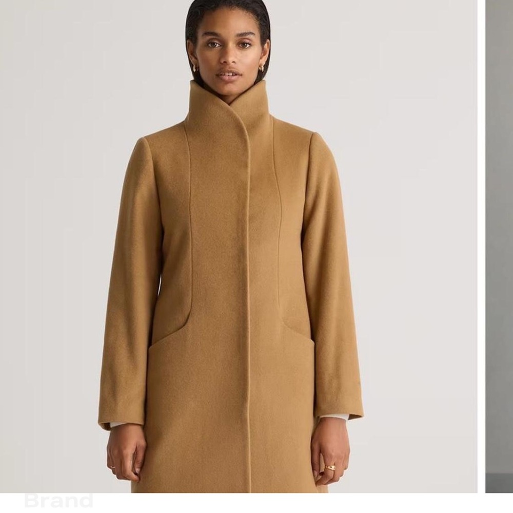 Quince Italian Wool Cocoon Coat. Retails $378. Small